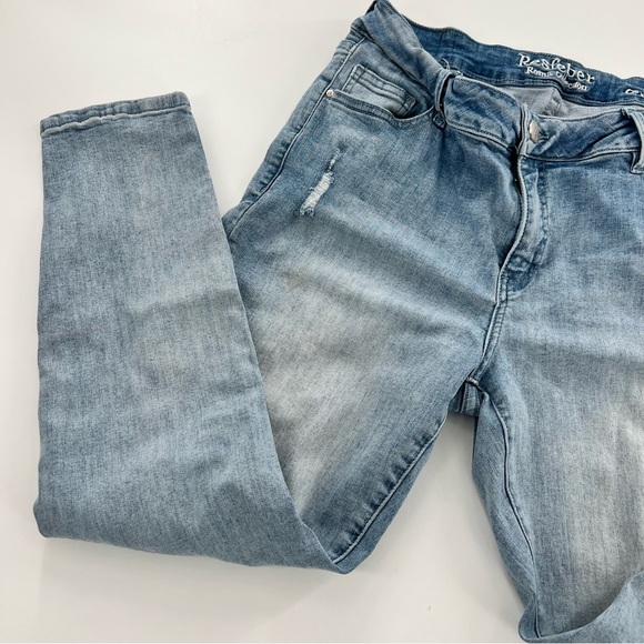 Resferber Jeans distressed Roma Collection size 14 Capri - Picture 2 of 6